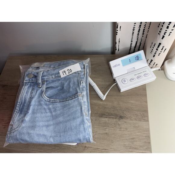 Everlane Womens High Rise Straight Denim Jeans 26 Light Wash Classic Preppy City - Picture 11 of 11